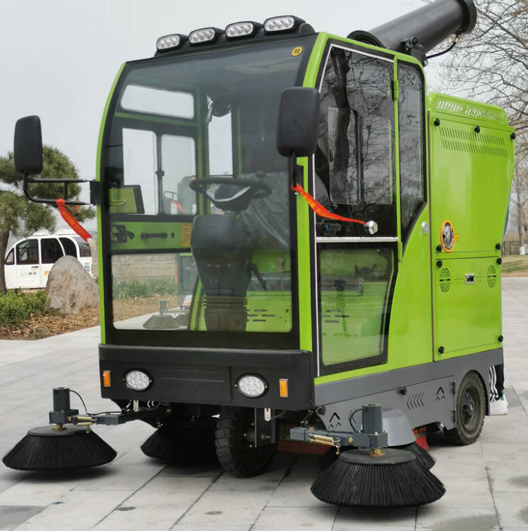 塔城道路清洁广泛应用电动环卫清扫车